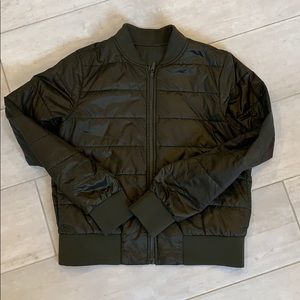 Lululemon reversible non-stop  bomber jacket